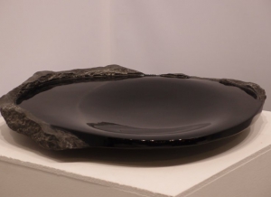Lagune tray, blue stone